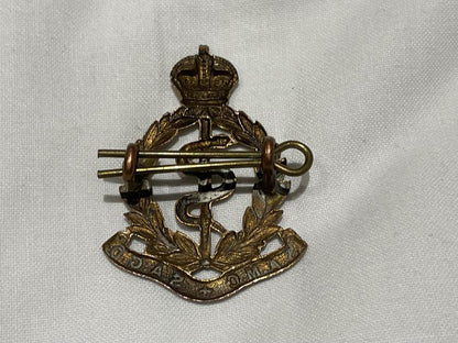 WW2 South African Medical Corps cap badge