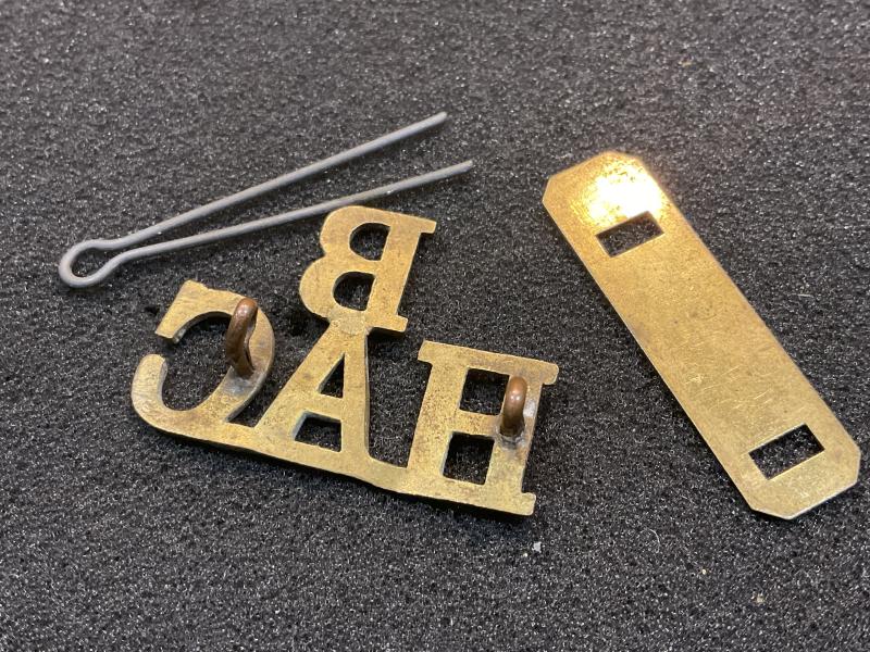 Honourable Artillery Company B Battery shoulder title