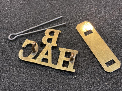 Honourable Artillery Company B Battery shoulder title