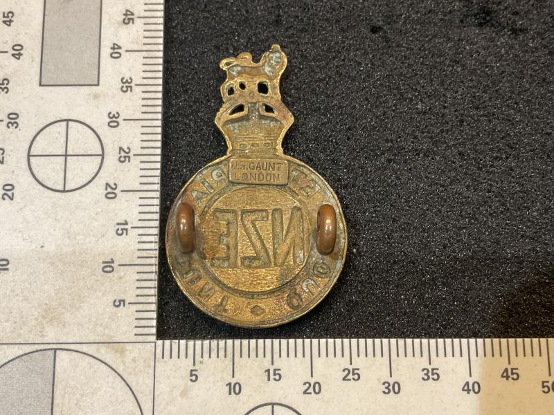 WW1 Gaunt, NZE (New Zealand Engineers) cap badge