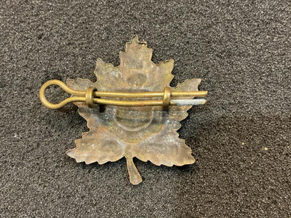 WW1 CEF 27th Infantry Battalion collar badge