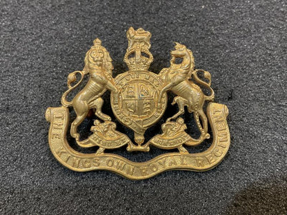 Gradia Militaria -  The Norfolk Yeomanry , The Kings Own, gilt collar by Gaunt
