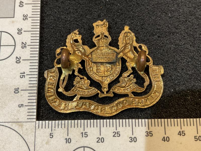 The Norfolk Yeomanry , The Kings Own, gilt collar by Gaunt