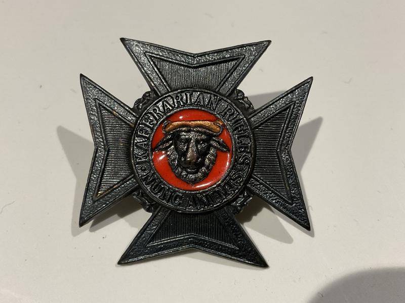 Gradia Militaria -  The Kaffrarian Rifles cap badge