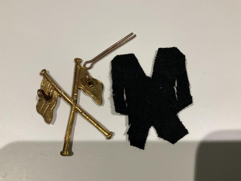 Boer/ WW1 British & Commonwealth Signallers sleeve badge