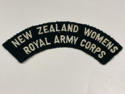 Gradia Militaria -  New Zealand Womens Royal Army Corps cloth title
