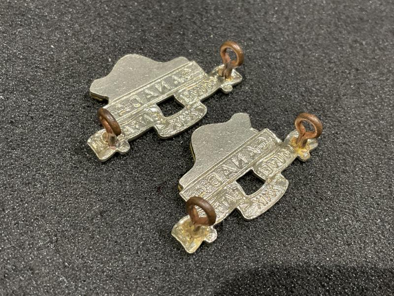 29th Vancouver Battalion collar badges