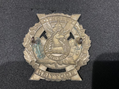 Toronto Scottish Glengarry badge by Service Supply London