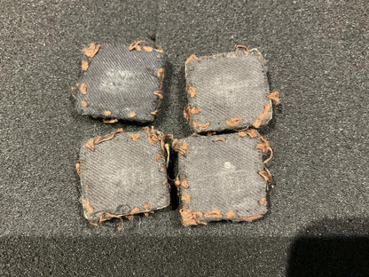 W.R.A.C Terrocotta Brown cloth rank pips