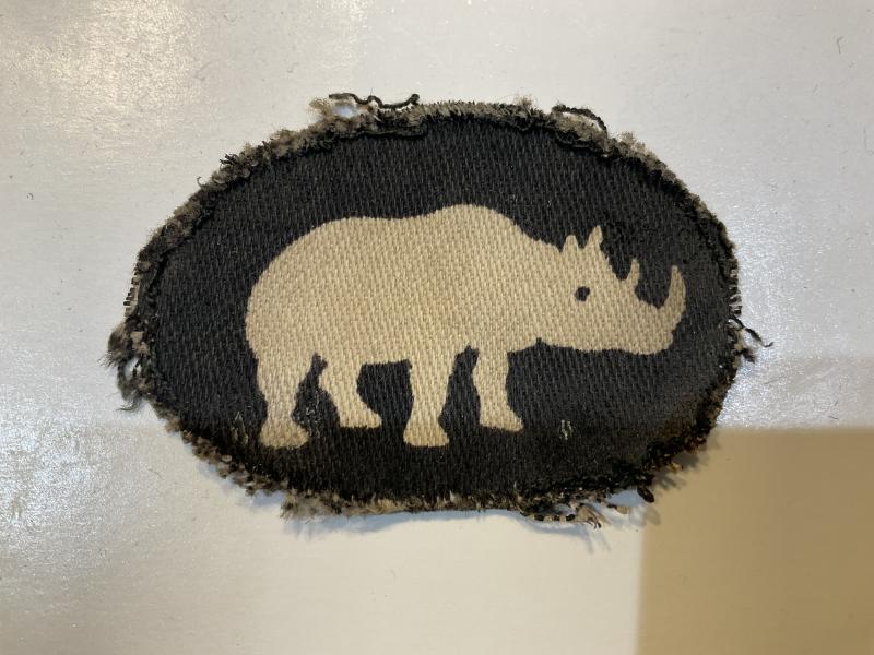 Gradia Militaria -  WW2 Printed 1st Armoured Division formation sign