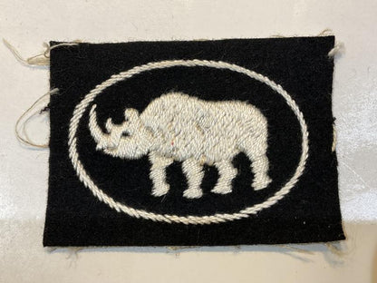 Gradia Militaria -  WW2 1st Armoured Division wool formation sign