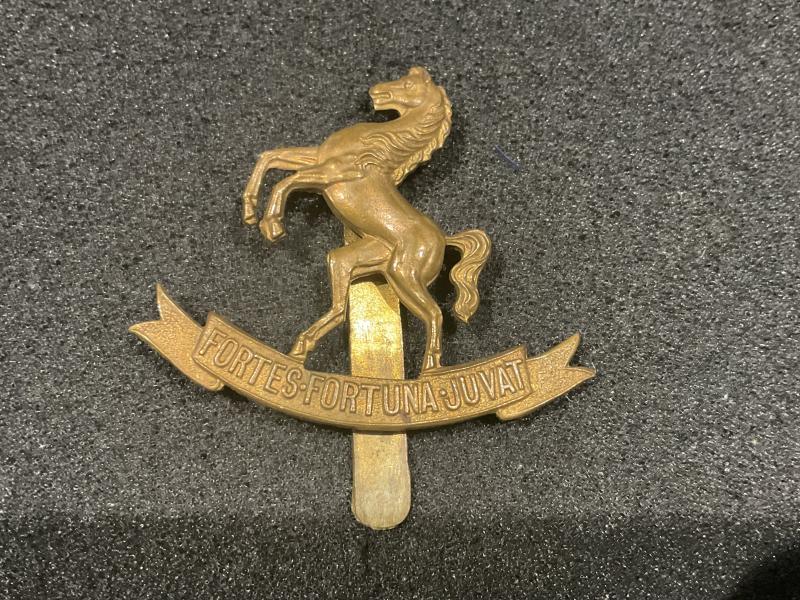 Gradia Militaria -  WW1 9th Wellington (East Coast) Mounted Rifles cap badge