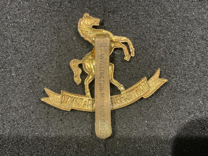 WW1 9th Wellington (East Coast) Mounted Rifles cap badge