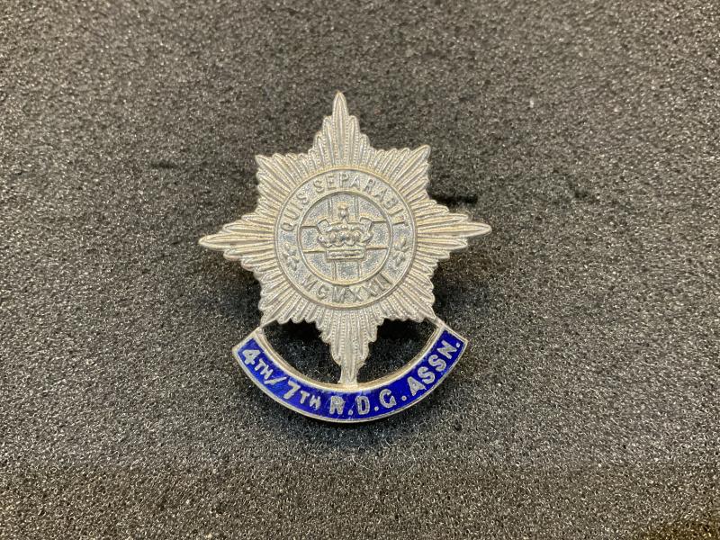 Gradia Militaria -  4th/7th Royal Dragoon Guards Association lapel badge