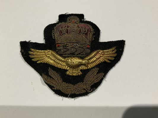 Gradia Militaria -  Rhodesia & Nyasaland Air Force officers cap badge
