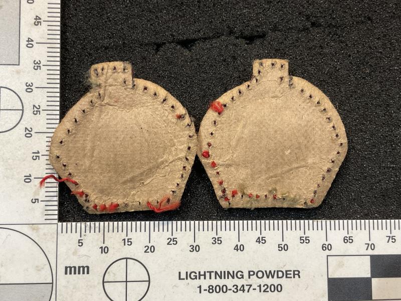 WW2 R.A.M.C Cherry Red majors crowns