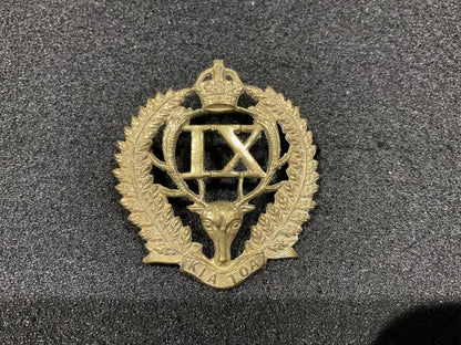 Gradia Militaria -  WW1 9th Hawkes Bay Regiment cap badge