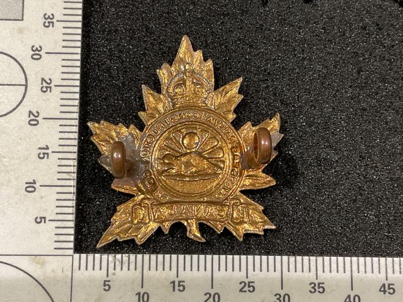 WW1 C.E.F Railway Construction Corps collar badge