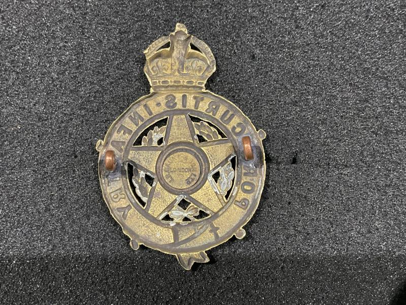 Australian Port Curtis Infantry 1903-12 cap badge