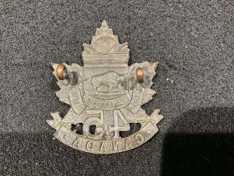 WW1 CEF 45th Infantry Battalion cap badge