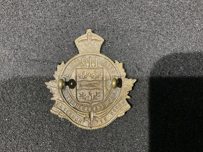 WW1 C.E.F 112th Nova Scotia overseas Btn cap badge