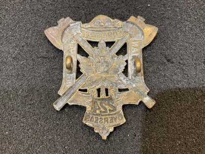 WW1 224th Canadian Forestry Battalion cap badge