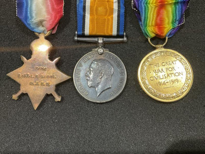 Trio; 2/Lt L.R GUBBINS N.Z.F.A W.I.A Gallipoli K.I.A France