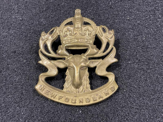 Gradia Militaria -  K/C Newfoundland Regiment cap badge