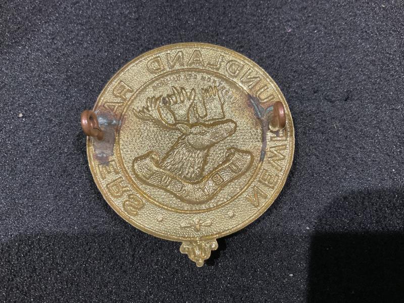 Newfoundland Rangers (Ubique) cap badge 1935-49