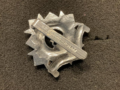 Anodised Bedfordshire Regiment cap badge