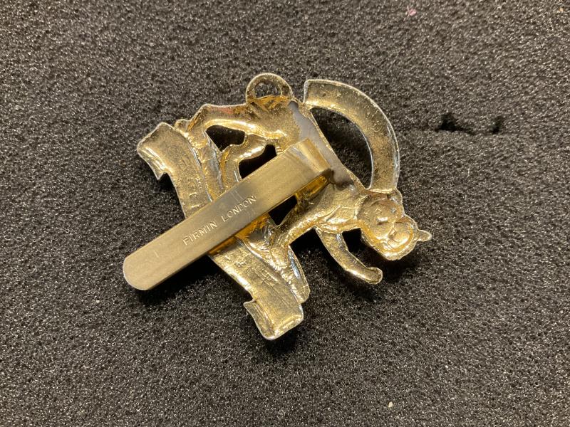 Anodised Royal Leicestershire Regt beret badge