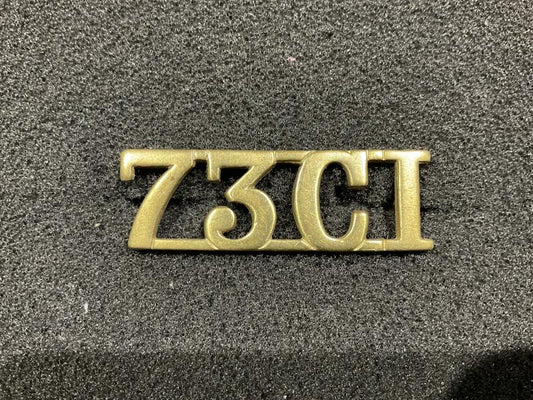 Gradia Militaria -  Indian Army 73rd CARNATIC INFANTRY shoulder title