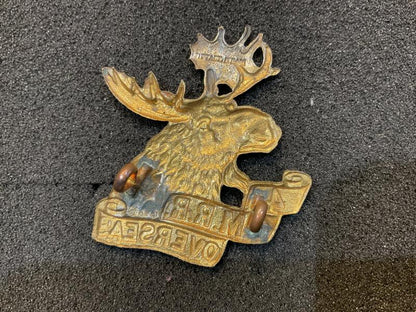WW1 4/C.M.R.R/ Overseas cap badge by TIPTAFT