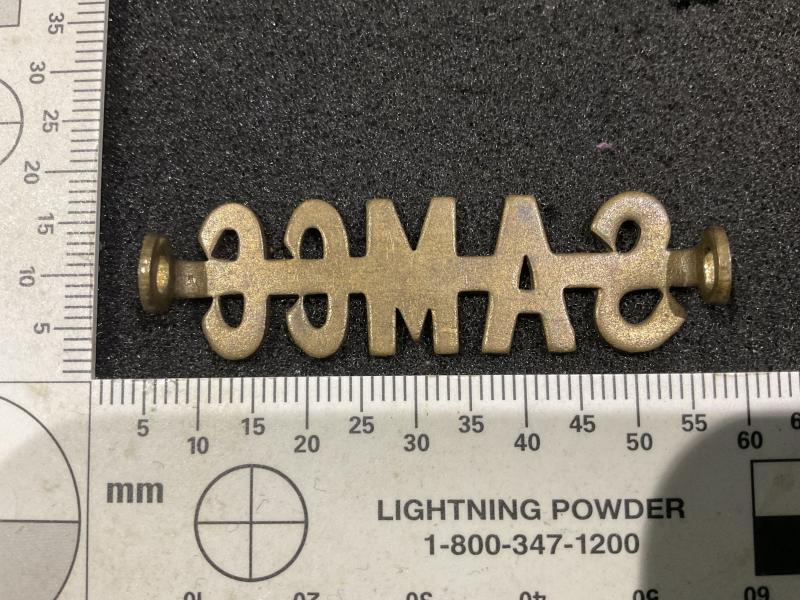 WW1 South African Motor Cycle Corps title 1916-18