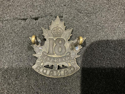 WW1 CEF 81st Infantry Battalion cap badge