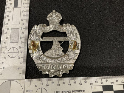WW1 CEF 3rd Machine Gun Company, 1st Div cap badge