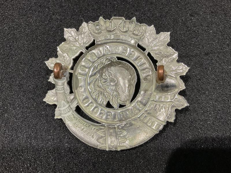 WW2 The Prince Albert & Battleford Volunteers cap badge