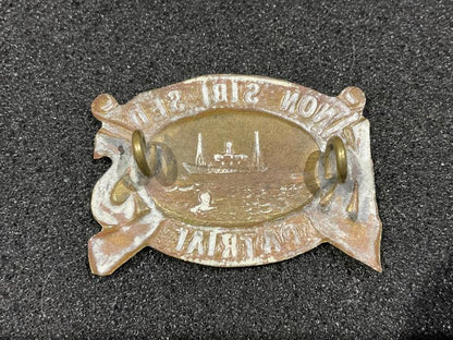 WW1 S.A Karoo Schutters / 14th Dismounted Rifles collar badge
