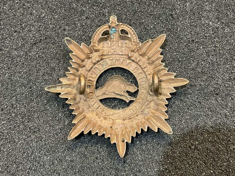 WW1 Canadian Army Service Corps O.S.D cap badge