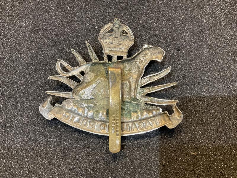 Nyasaland Police cap badge by Dowler