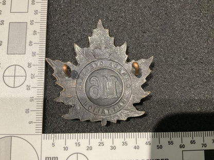 WW1 CEF 116th Inf Btn (Uxbridge, Ontario) cap badge