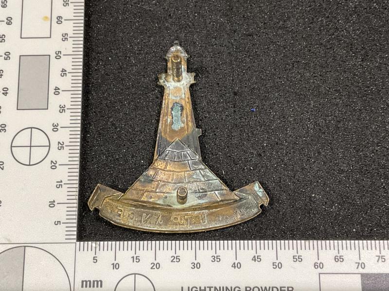 South African Regiment Alcoa Bay cap badge