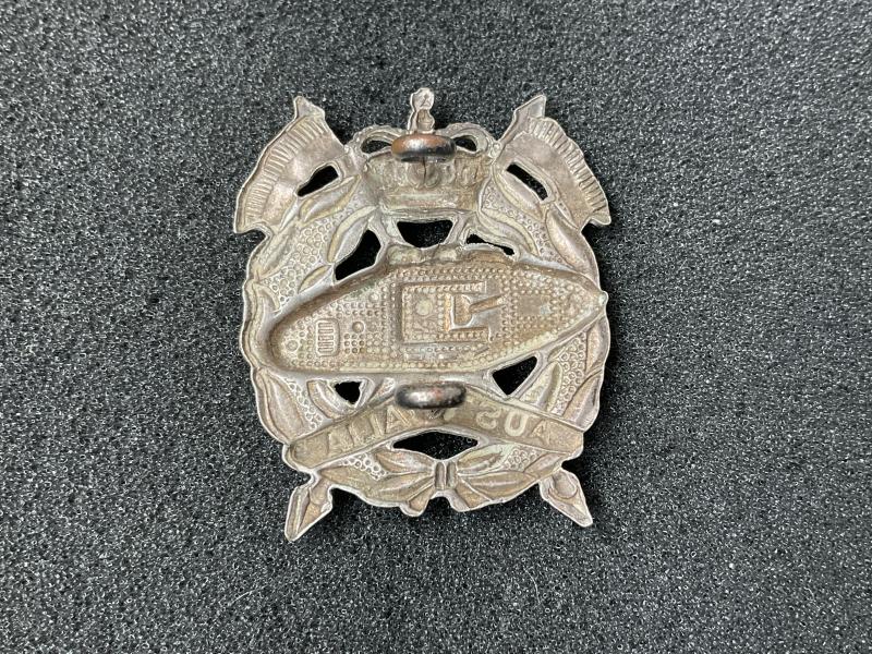 Australian Armoured Corps cap badge