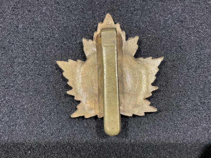 WW1 CEF 9th Lloydminster Mounted Rifles cap badge