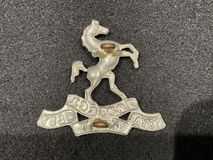 Edwardian Royal West Kent Regiment cap badge