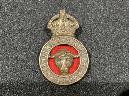 Gradia Militaria -  Kaffrarian Rifles headdress badge 1902-14