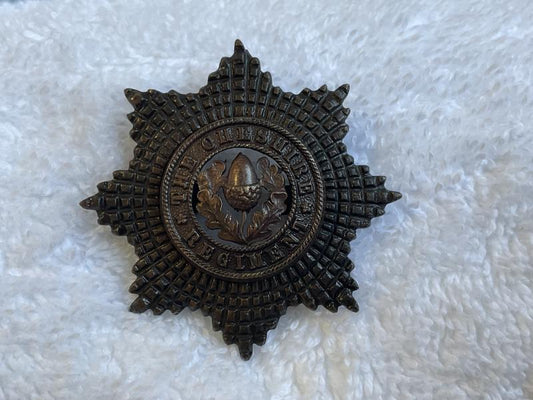Gradia Militaria -  WW2 Cheshire Regiment O.S.D. Cap badge