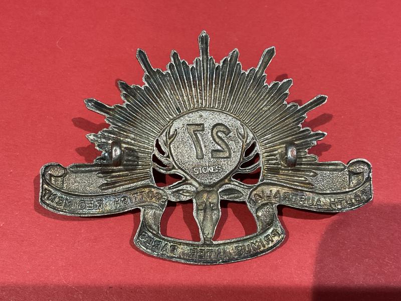 27th Inf Batt (South Australian Scottish Regt) hat badge
