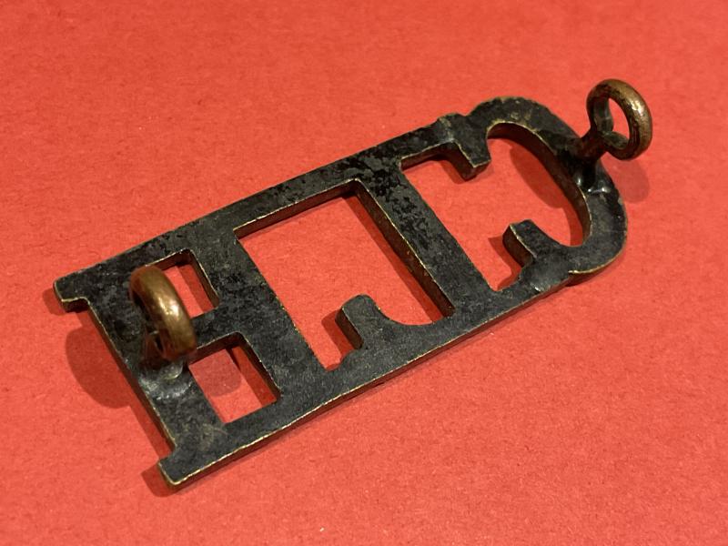 Indian C.L.H (Calcutta Light Horse) shoulder title