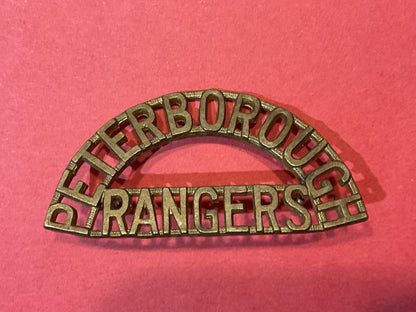 Gradia Militaria -  Canadian PETERBOROUGH RANGERS shoulder title